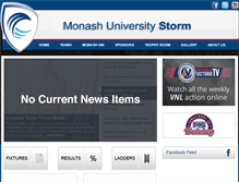 Tablet Screenshot of monashuniversitycentral.com.au
